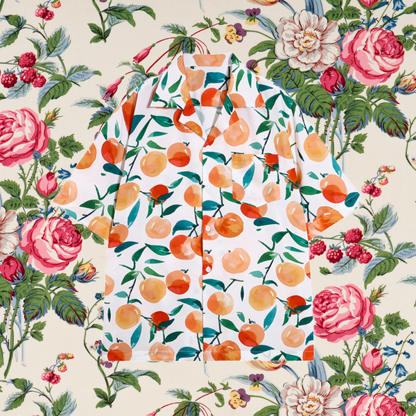 林檎の果実柄シャツ – ManusMachina