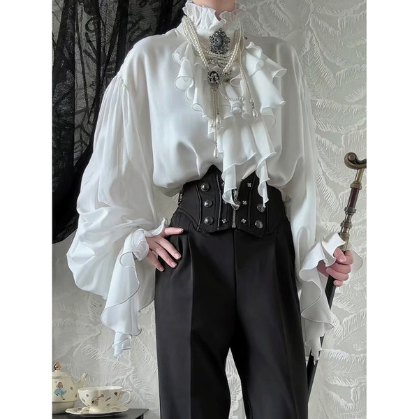 王侯貴族のヴィクトリアンブラウス - Off White[2026年5月上旬-5月下旬