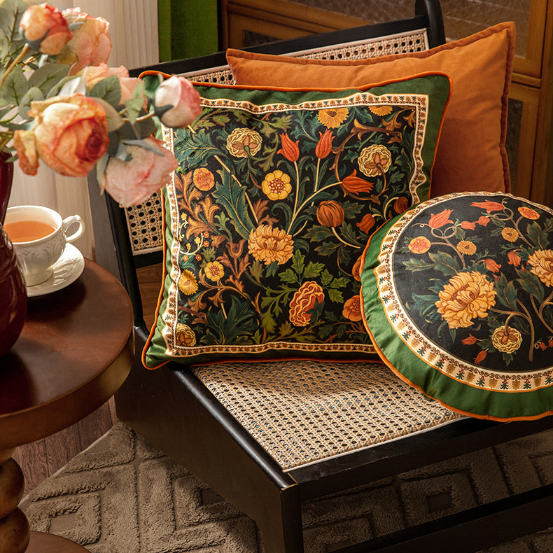 Flowers in a Dense Forest Cushions and Cushion Covers