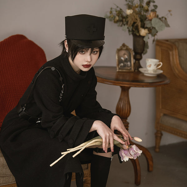 BUTLER QUILTING HAT BLACK帽子 - ハット