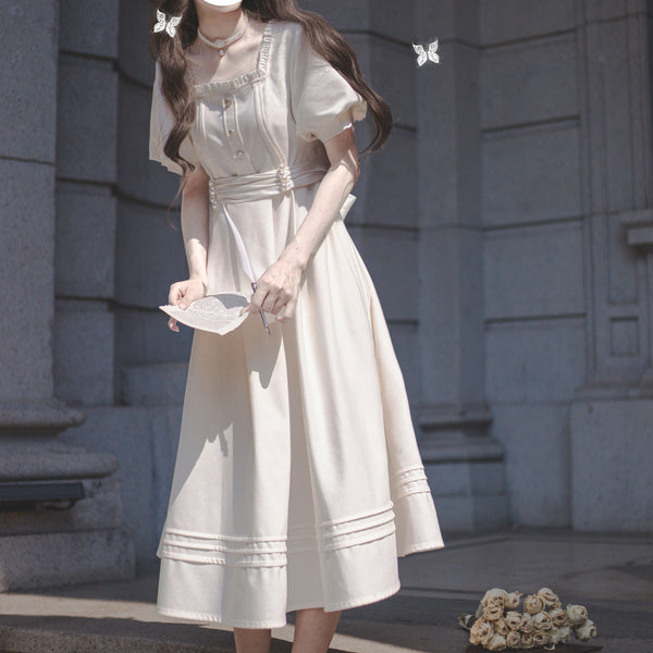 A literary dress and shawl for a young lady in black