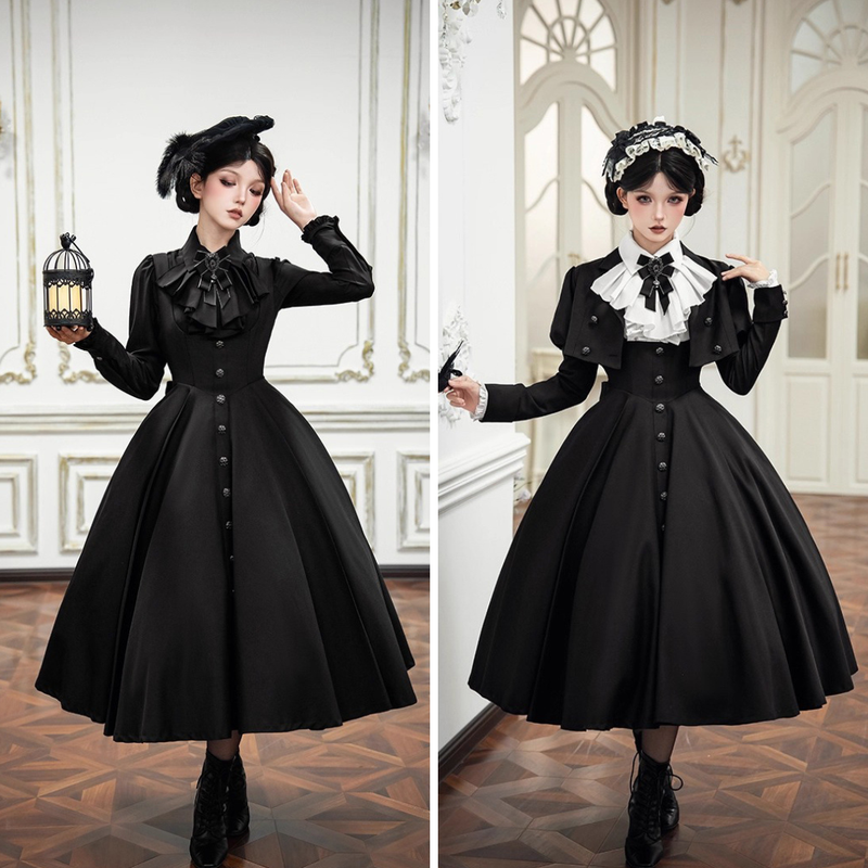 暗夜の舞踏会のジャケットとジャンパースカートとブラウス[2026年2月上旬-3月上旬発送予定]