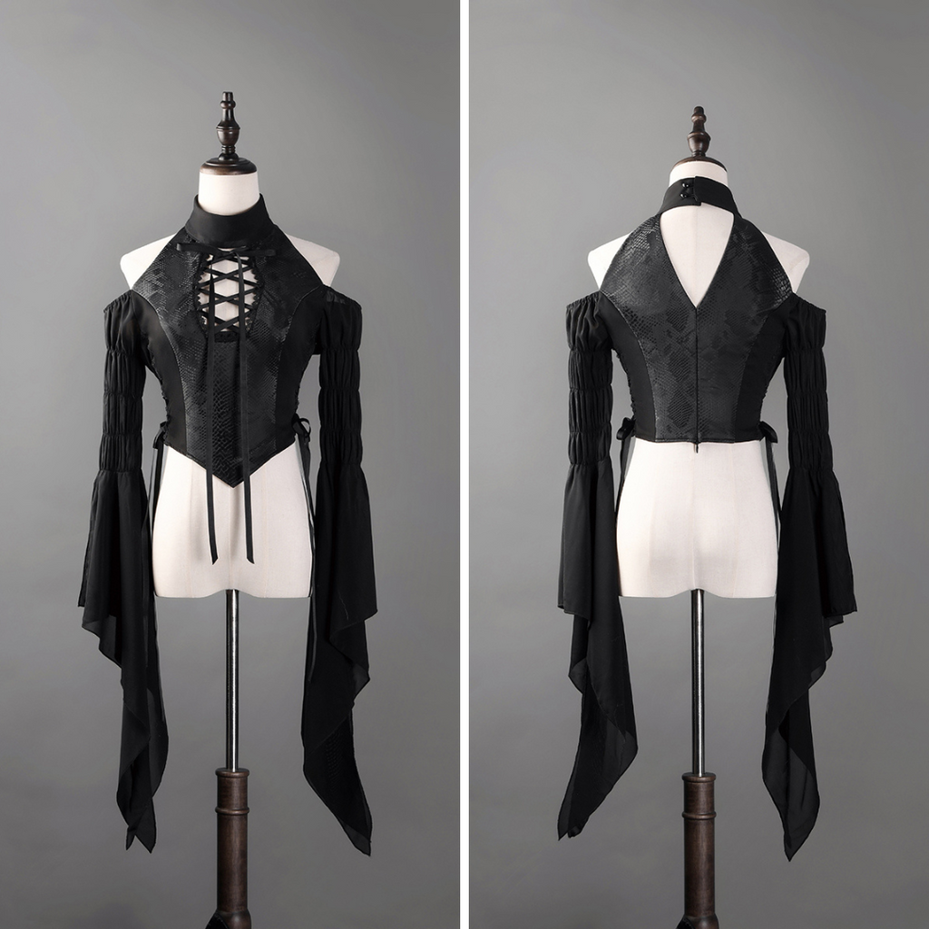 暗黒のお嬢様のゴシックトップス – ManusMachina