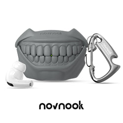 Teeth AirPods Case - Ash Gray