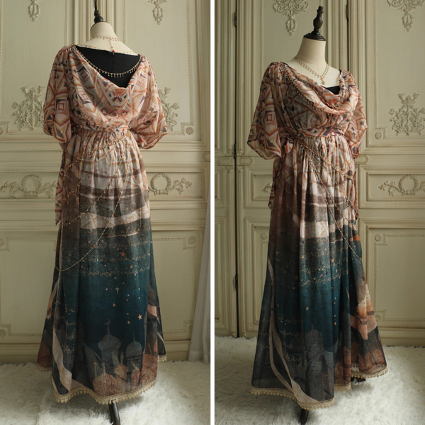 星降る夜のワンピースとジャンパースカート[2026年3月中旬-4月上旬発送予定]