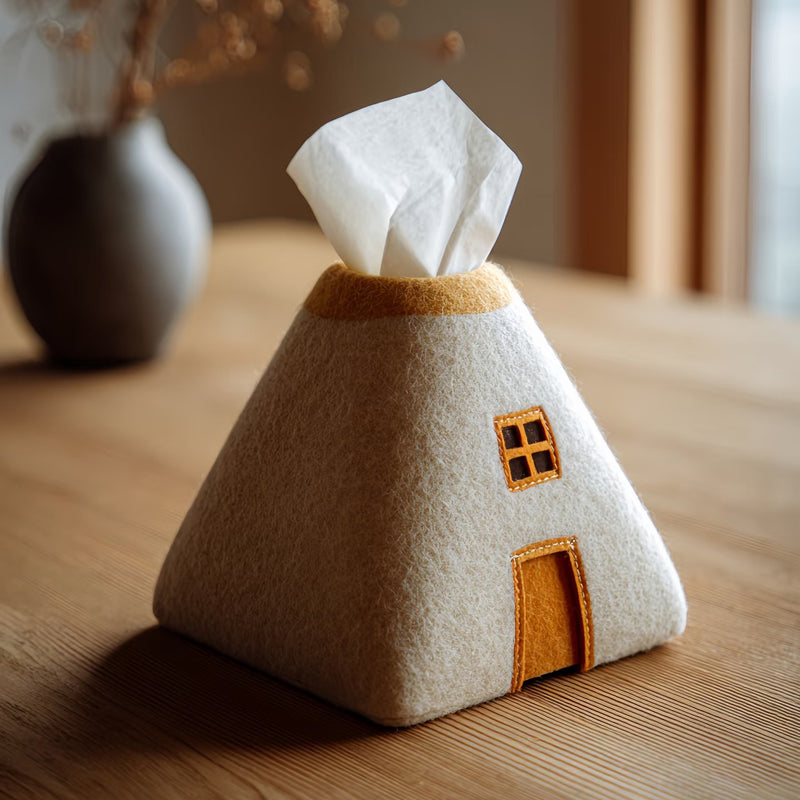 山小屋のティッシュボックス