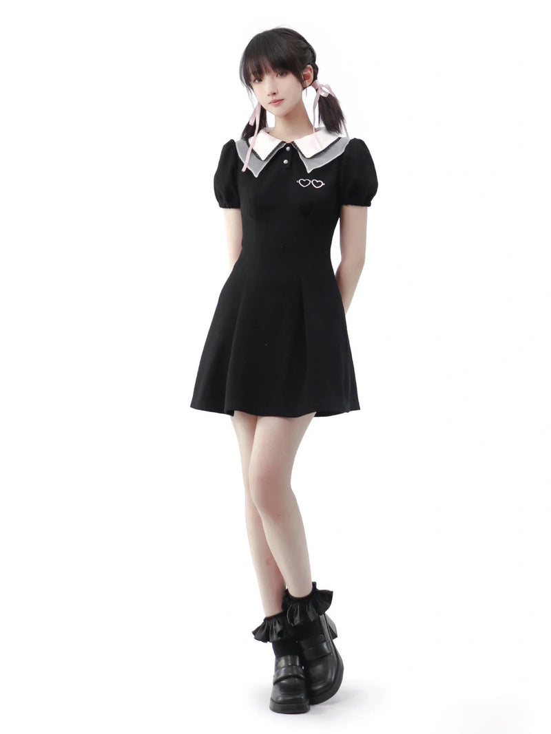 Maid's Black Jumper skirt, Dress and Blouse