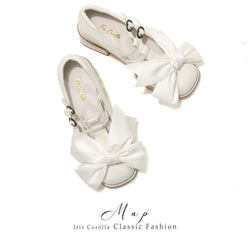 Map Mary Jane Shoes - Milky White[2025年10月下旬-11月中旬発送予定]