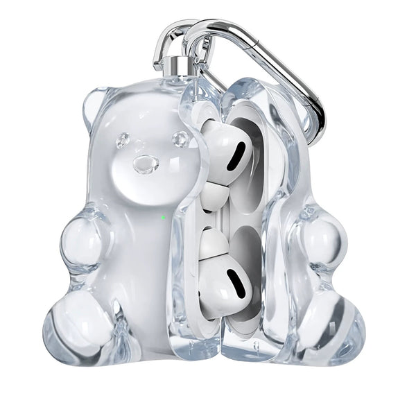 Little Bear AirPods Case - Clear
