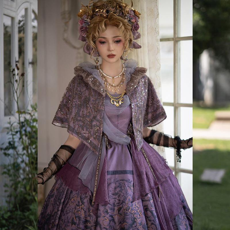 Renaissance Rose　スカート  紫