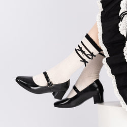 Black Daily Mary Jane Pumps[2025年6月中旬-7月中旬発送予定]