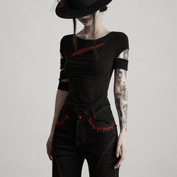 Violence Bandage Knit T-shirt