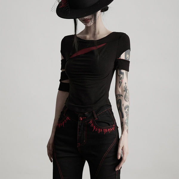 Violence Bandage Knit T-shirt