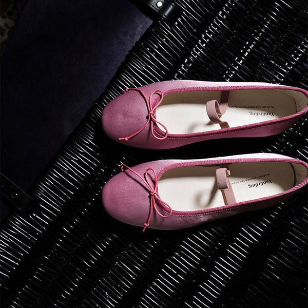 Gradation Ribbon Ballet Shoes