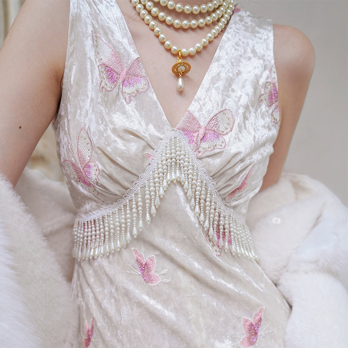 OZ vintage セミノール パッチワーク ドレス ワンピース 刺繍 70s