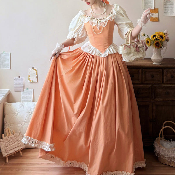 Mild Rococo Vintage Tops and Long Skirt[2025年9月中旬-10月上旬発送予定]