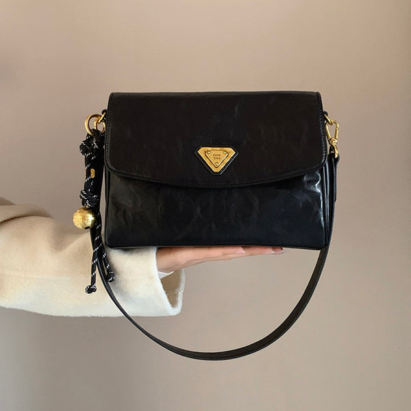 Black Classic Square Shoulder Bag