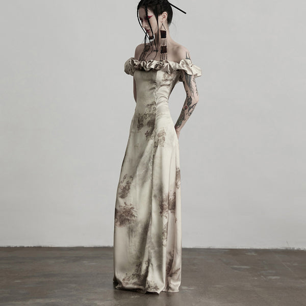 Decadent Floral Long Dress