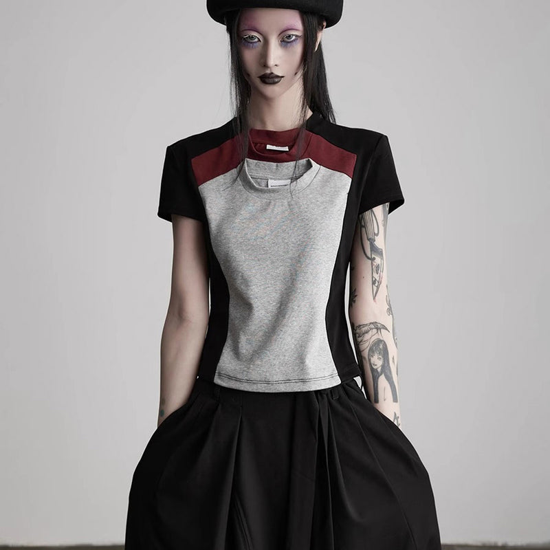 Panel Switch Gothic T-Shirt