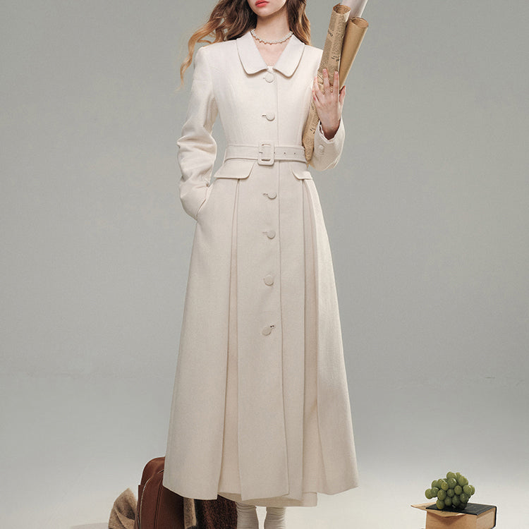 Elegant Ladies Classical Long Coat