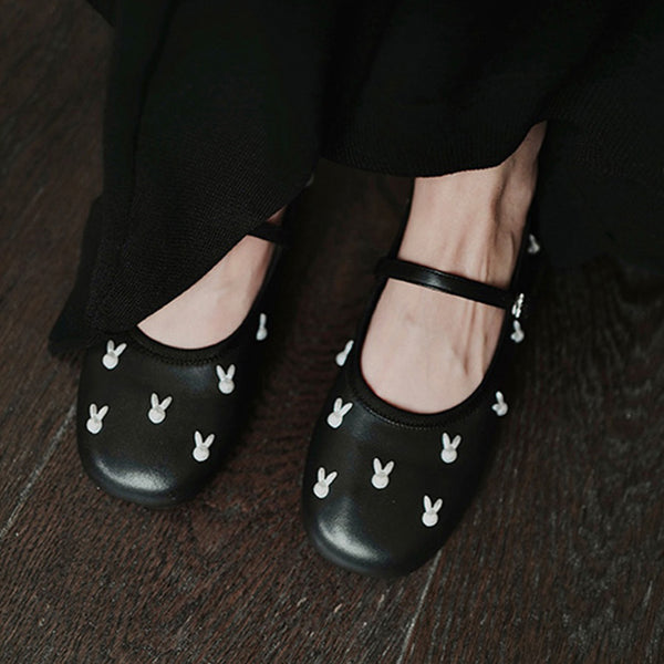 White Rabbit Mary Jane Shoes