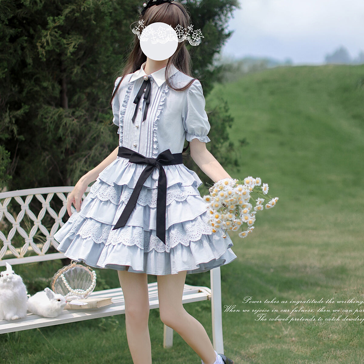【Ai】 Belchic ManusMachina ワンピース 桃色のお嬢様のクラシカルワンピースとエプロン – ManusMachina