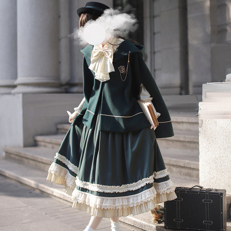 魔法少女のジャンパースカートとマントとケープとブラウス – ManusMachina