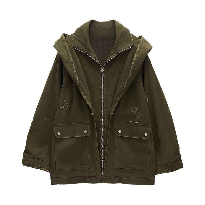 Vintage Distressed Work Jacket