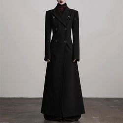 Pinstripe Long Tailored Coat