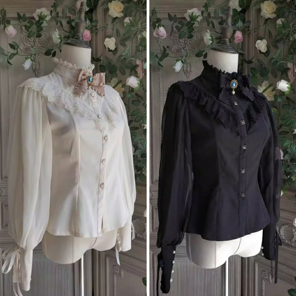 伯爵令嬢のヴィクトリアンブラウス[2026年2月上旬-3月下旬発送予定]