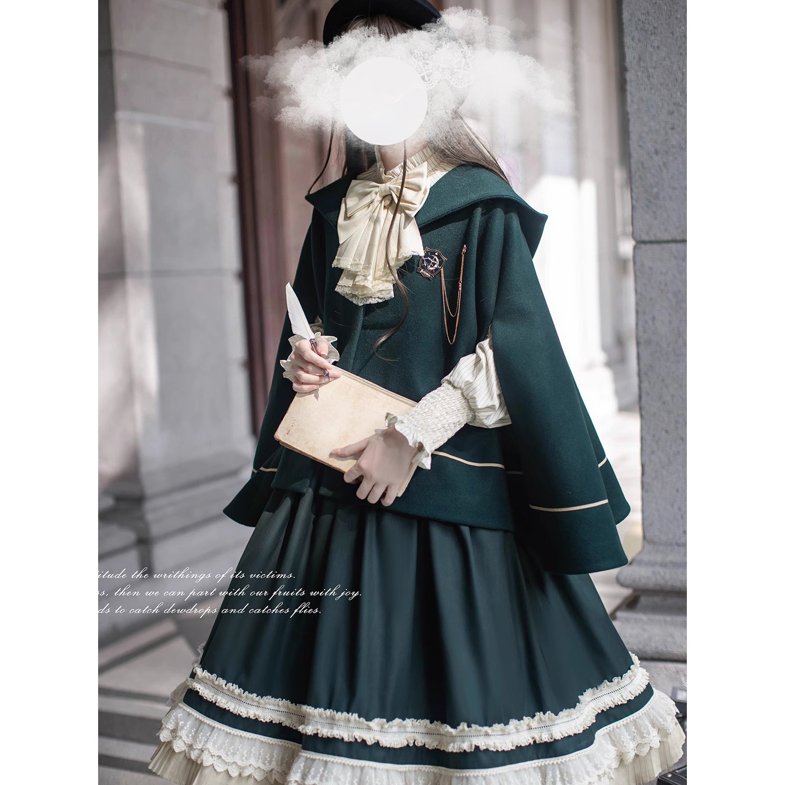 魔法少女のジャンパースカートとマントとケープとブラウス – ManusMachina