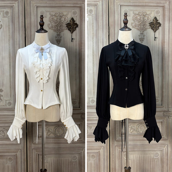 伯爵令嬢のクラシカルブラウス[2026年2月上旬-3月下旬発送予定]