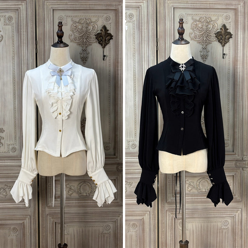 伯爵令嬢のクラシカルブラウス[2026年2月上旬-3月下旬発送予定]