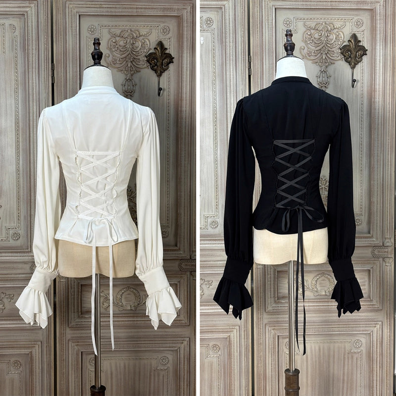 伯爵令嬢のクラシカルブラウス[2026年2月上旬-3月下旬発送予定]