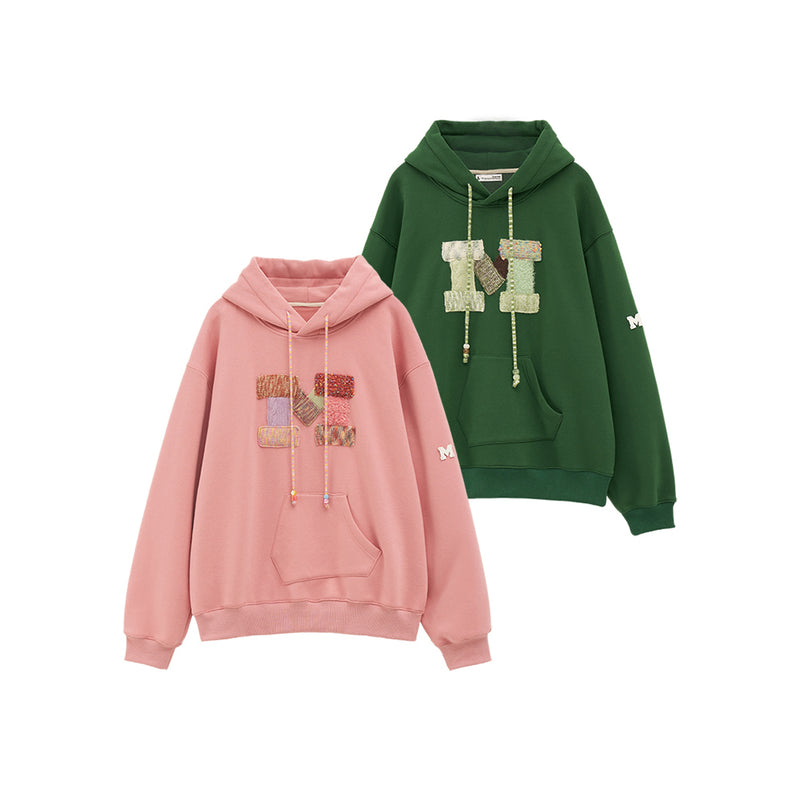 Patchwork Embroidered Hoodie