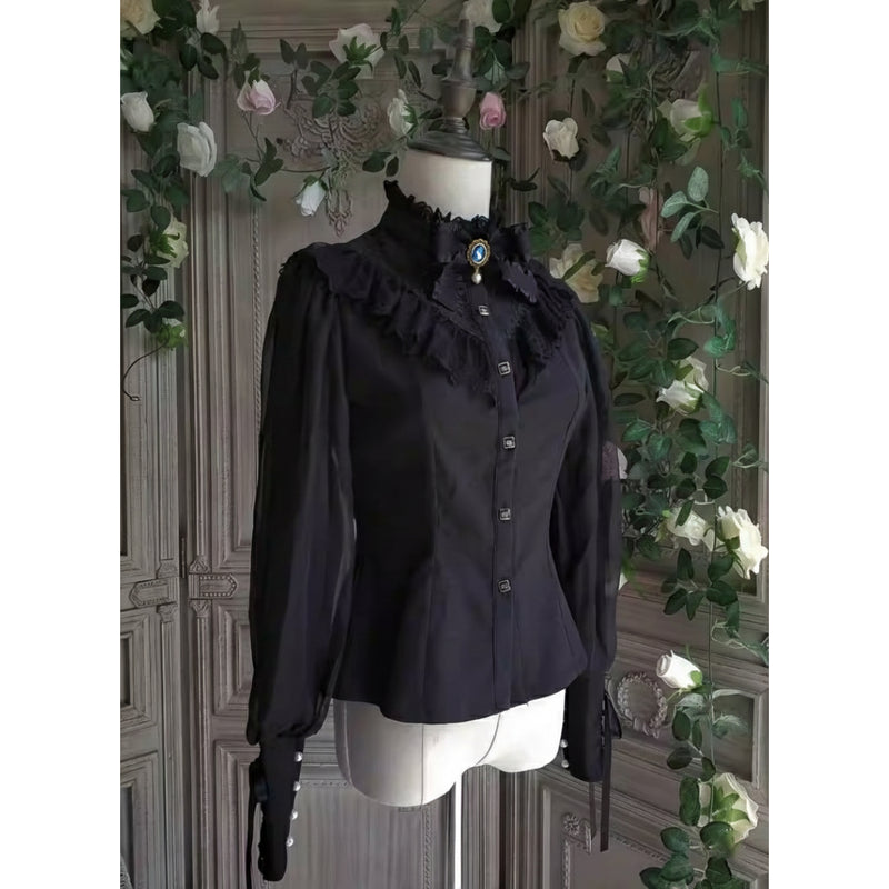 伯爵令嬢のヴィクトリアンブラウス[2026年2月上旬-3月下旬発送予定]