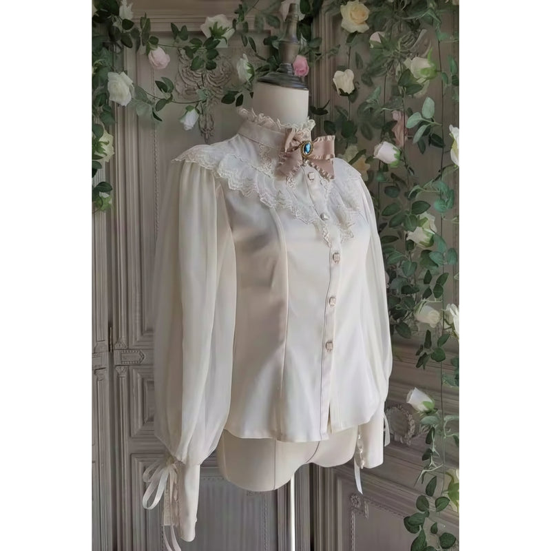伯爵令嬢のヴィクトリアンブラウス[2026年2月上旬-3月下旬発送予定]