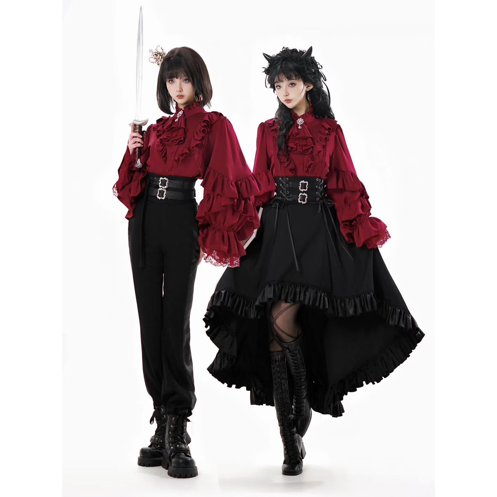 貴族のお嬢様のヴィクトリアンブラウス[2026年8月中旬-9月上旬発送予定