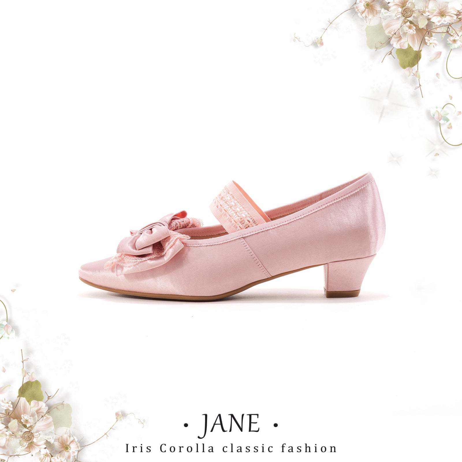Jane Ribbon Mary Jane Shoes - Lotus[2026年5月下旬-6月下旬発送予定