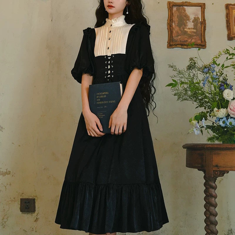 聖詩のお嬢様のコルセットワンピース