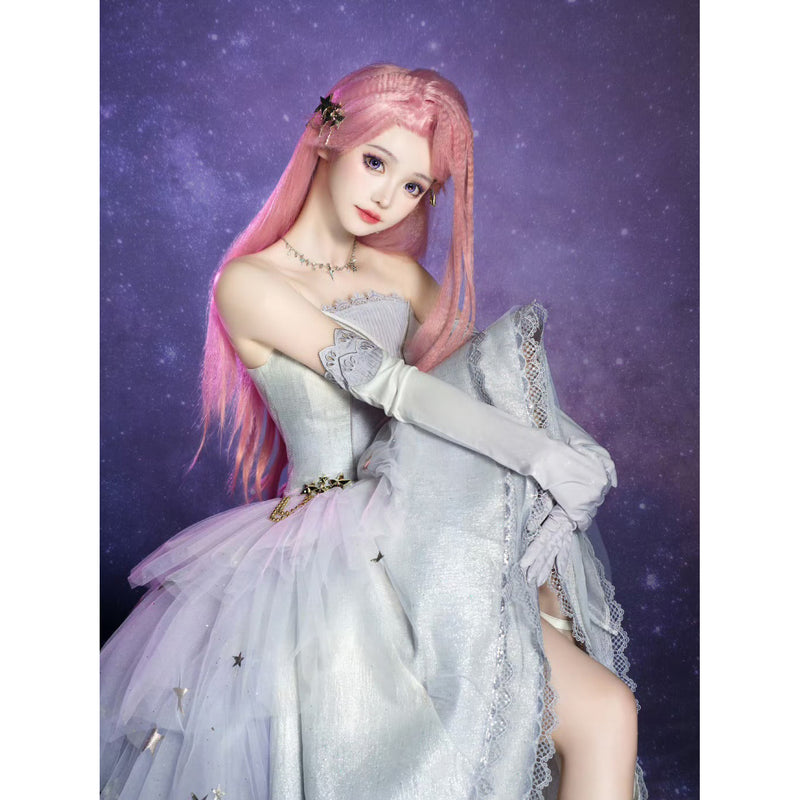 星降る夜に誘うトップスとチュールスカート - Light Purple[2025年8月下旬-9月中旬発送予定]