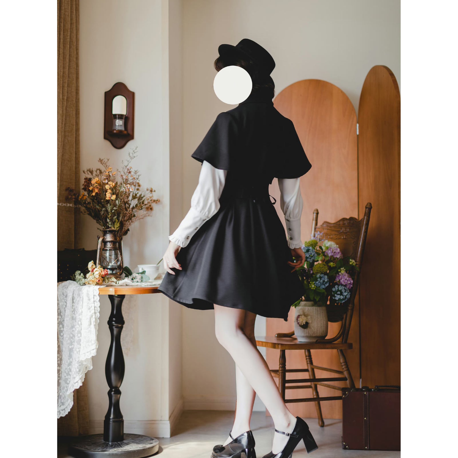 英国のお嬢様のボレロジャケット（ブラック） – ManusMachina