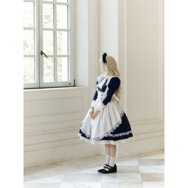 召使いの晩餐会ワンピースとエプロン[2025年10月下旬-11月中旬発送予定]