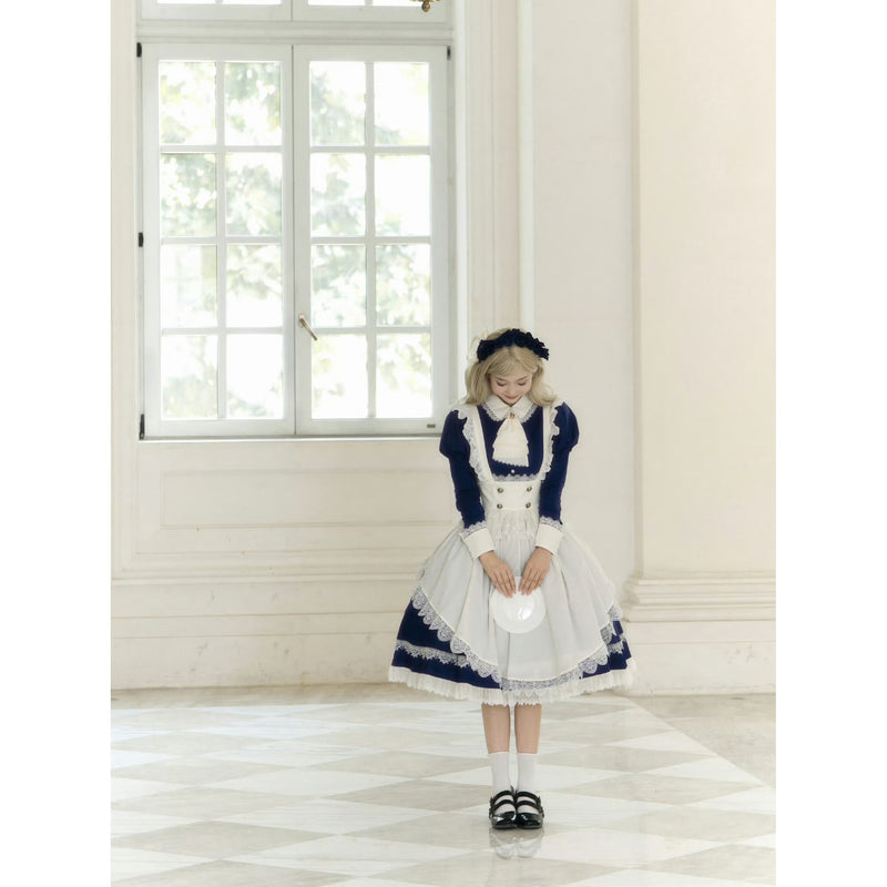 召使いの晩餐会ワンピースとエプロン[2025年10月下旬-11月中旬発送予定]