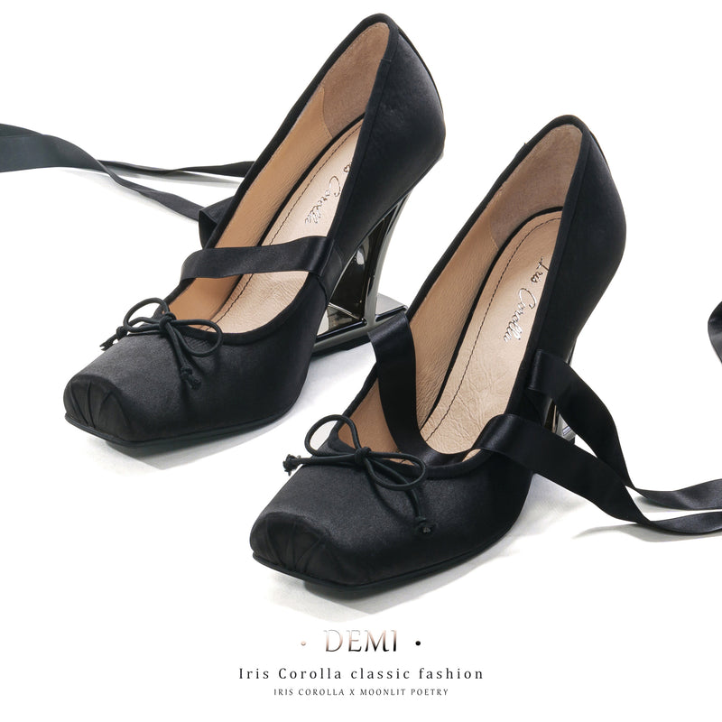 Demi Pointe High Heel Pumps - Black[2025年1月下旬-2月中旬発送予定]