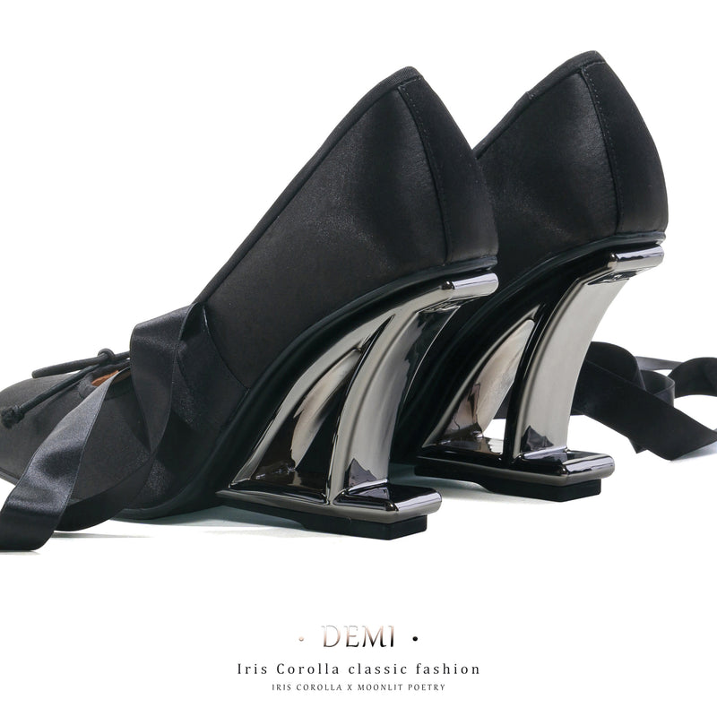 Demi Pointe High Heel Pumps - Black[2025年1月下旬-2月中旬発送予定]