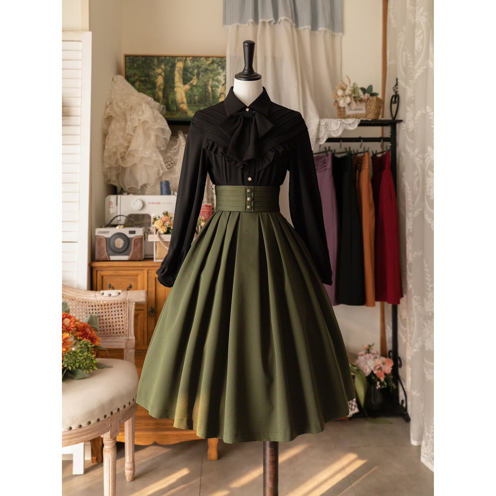 マヌスマシーナ コルセットハイウエストスカート edited_IMG_7207_1600x.jpg?v=