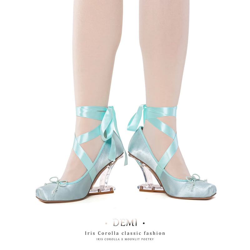 Demi Pointe High Heel Pumps - Horizon Blue[2025年1月下旬-2月中旬発送予定]