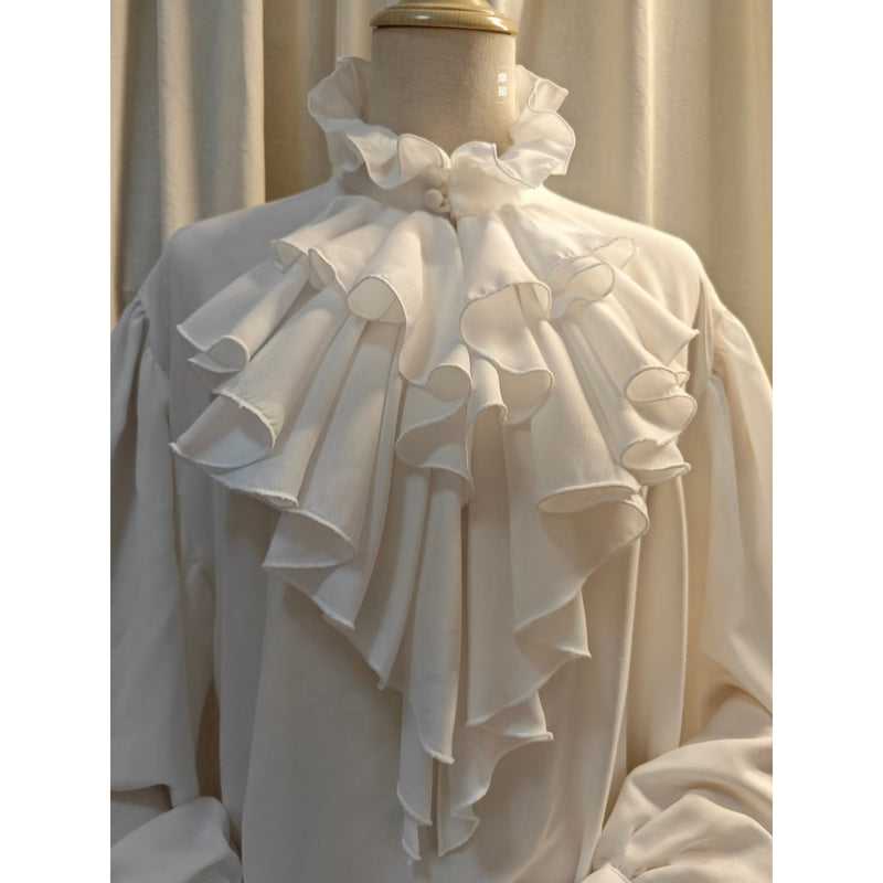 王侯貴族のヴィクトリアンブラウス - Off White[2026年1月下旬-2月下旬発送予定]