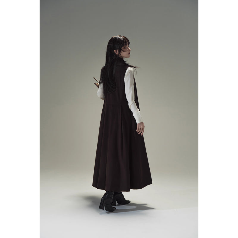 Wizarding World British Cape Long Coat - Brown[2025年12月中旬-2026年1月中旬発送予定]